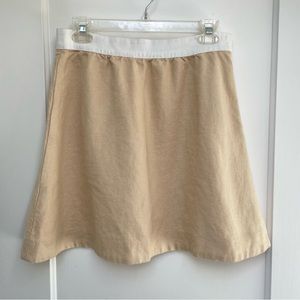& Other Stories linen miniskirt